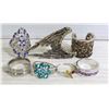 Image 1 : LOT OF 7 MIXED LADIES DRESS RINGS WITH SOME