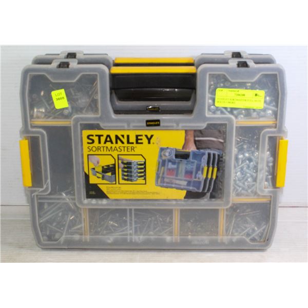 STANLEY SORTMASTER FULL NUTS BOLTS + MORE