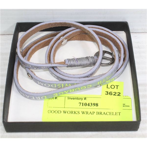 GOOD WORKS WRAP BRACELET