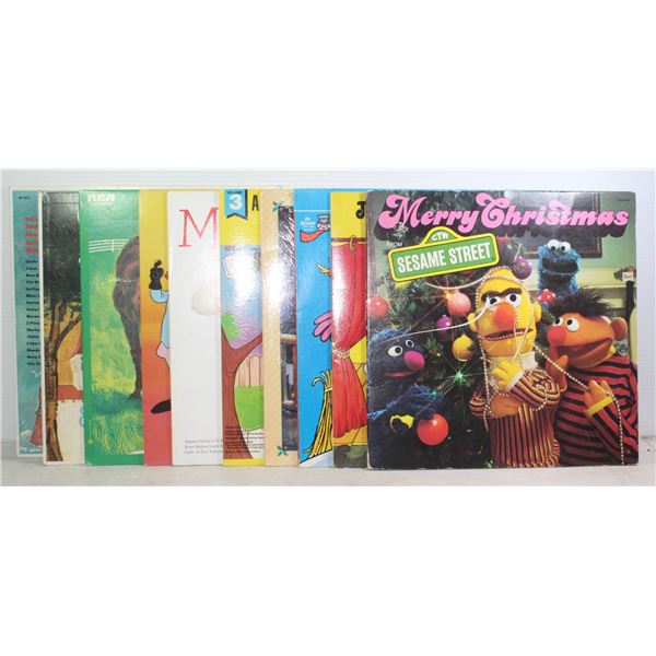 10 KIDS RECORDS SESAME STREET AND MORE FAVORITES