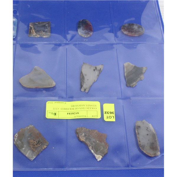 COLLECTION OF POLISHED / CUT STONES AND MORE