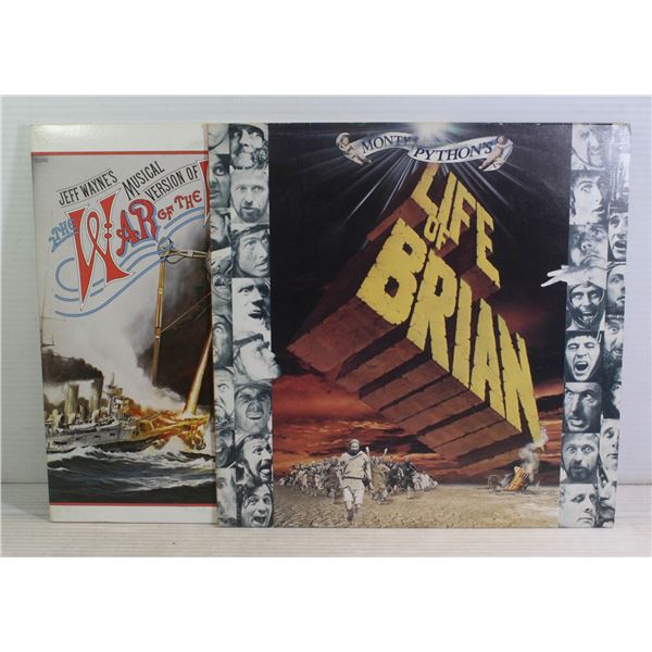 MONTY PYTHON / WAR OF THE WORLD'S RECORDS