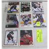8 SIGNED HOCKEY CARDS GUY CARBONNEAU MILAN HEJDUK