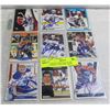 9 SIGNED EDMONTON OILERS HOCKEY CARDS MIKE SMITH