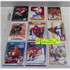 9 SIGNED CALGARY FLAMES HOCKEY CARDS NHL STARS