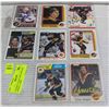 8 SIGNED VANCOUVER CANUCKS HOCKEY CARDS