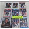 Image 1 : 9 AUTOGRAPHED WINNIPEG JETS NHL HOCKEY CARDS