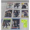 8 AUTOGRAPHED LOS ANGELES KINGS NHL HOCKEY CARDS