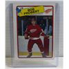 Image 1 : BOB PROBERT 1988 DETROIT RED WINGS ROOKIE CARD