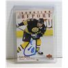 Image 1 : CAM NEELY SIGNED BOSTON BRUINS HOCKEY CARD HOF
