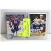 Image 1 : 2 SIGNED MILAN LUCIC HOCKEY CARDS BRUINS & OILERS