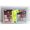 Image 1 : 2 STEVE YZERMAN HOCKEY CARDS DETROIT RED WINGS