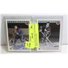 Image 1 : DAVE KEON & BOBBY BAUN SIGNED MAPLE LEAFS CARDS
