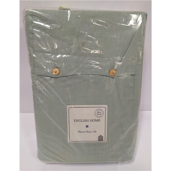 ENGLISH HOME DUVET COVER SET - DOUBLE SIZE