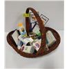 Image 1 : BASKET OF ASSORTED MINI TOILETRIES