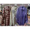 Image 1 : LOT OF 3 MENS DRESS SHIRTS - SIZE 2 XL