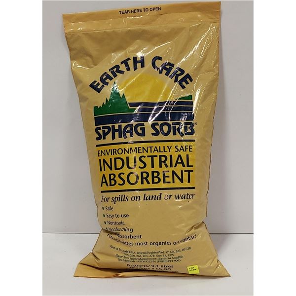 EARTH CARE INDUSTRIAL ABSORBANT 9.1L BAG