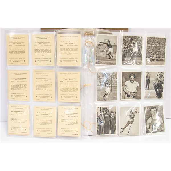 31 X 1952 HELSINKI SUMMER OLYMPICS CARDS