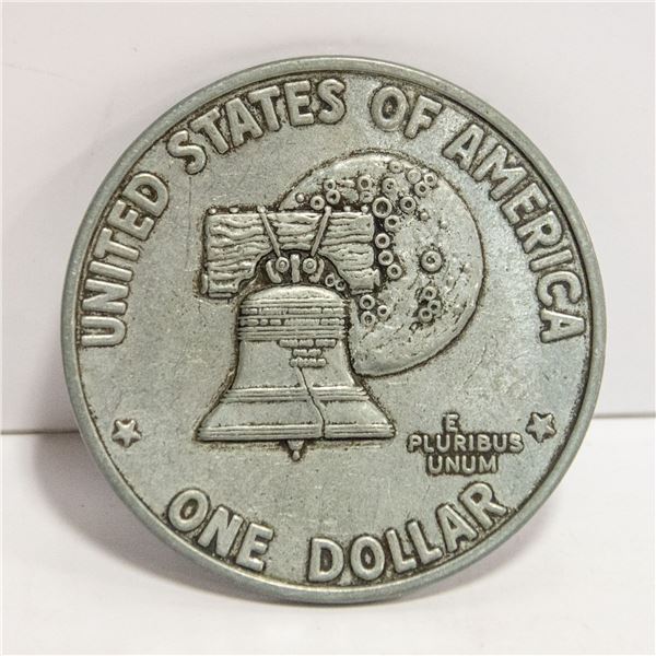 DOLLAR LIBERTY 1776-1976 COIN 3" DIAMETER