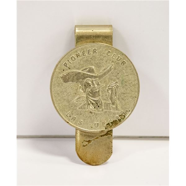 1970'S "PIONEER CLUB" LAS VEGAS MONEY CLIP CASIN