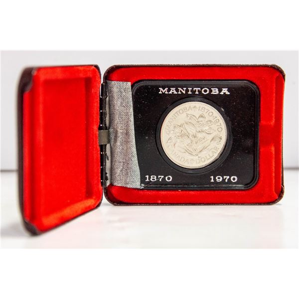 1970 CANADA CASED $1 DOLLAR SPECIMEN FINISH COIN