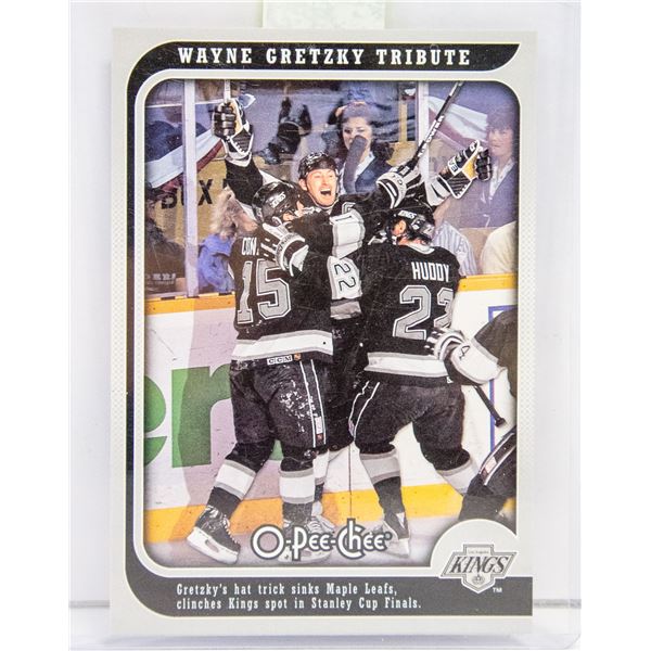 O-PEE-CHEE GIANT GRETZKY CARD 2008 TRIBUTE CARD