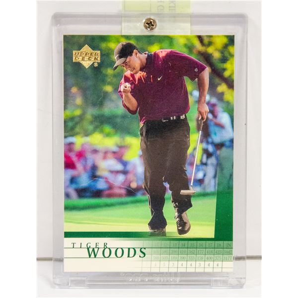 HIGH GRADE MINT TIGER WOODS ROOKIE CARD