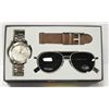 Image 1 : NEW VINCE CAMUTO WATCH & SUNGLASSES SET