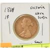 Image 2 : 1864 NOVA SCOTIA 1 CENT COIN