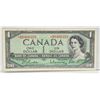 Image 1 : 1954 CANADIAN REPLACEMENT $1 BILL