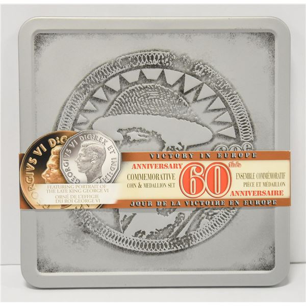 60TH ANNIVERSARY VICTORY IN EUROPE COIN SET