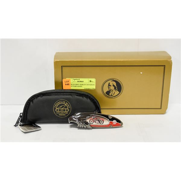 FRANKLIN MINT HARLEY DAVIDSON COLLECTOR'S KNIFE