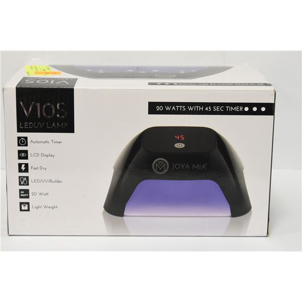 NEW JOYA MIA LEDUV LAMP FOR DRYING NAILS