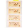Image 2 : 4 UNCIRCULATED 1986 2 DOLLAR CANADIAN BILLS