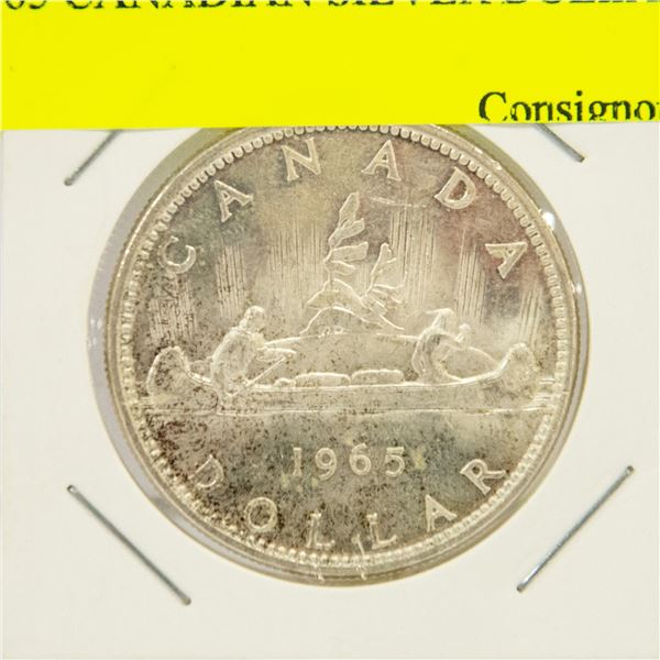 1965 CANADIAN SILVER DOLLAR