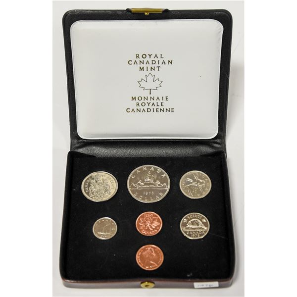 1976 UNCIRCULATED 7 COIN SET WITH COA