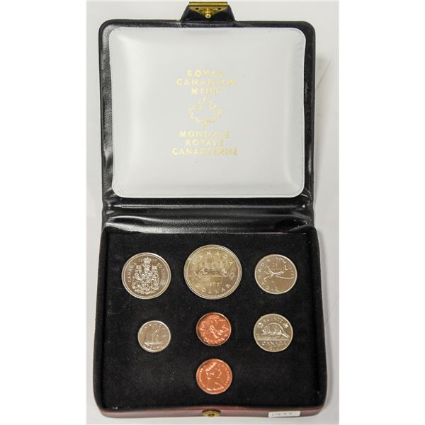 1977 UNCIRCULATED 7 COIN SET WITH COA