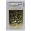 Image 1 : WCG GRADED 10 MINT 23KT GOLD STAR WARS