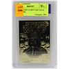 Image 2 : WCG GRADED 10 MINT 23KT GOLD STAR WARS