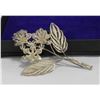 Image 1 : FILIGREE VINTAGE SILVER BROACH