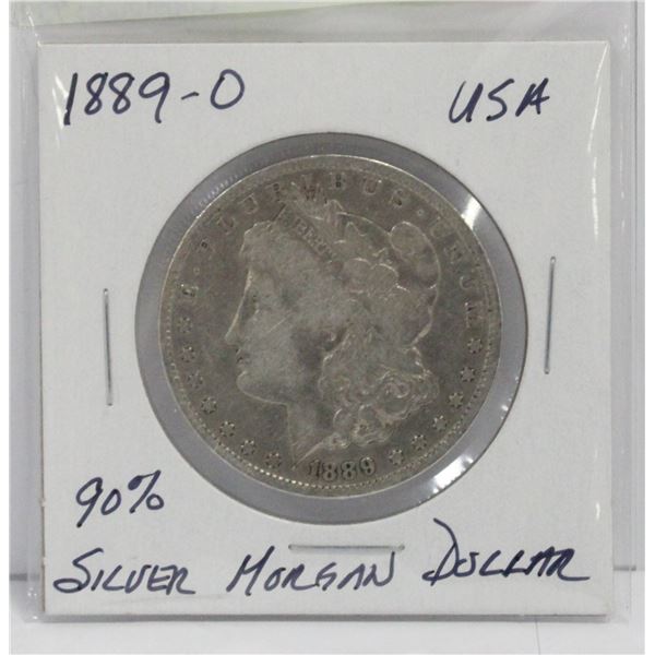 1889-O MORGAN DOLLAR 90% SILVER