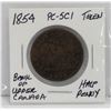 Image 1 : 1854 PC-5C1 UPPER CANADA 1/2 PENNY TOKEN
