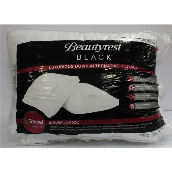 2 PACK BEAUTYREST BLACK DOWN ALTERNATIVE
