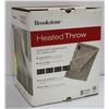 Image 1 : BROOKSTONE HEATED THROW 50 X 60