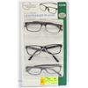 Image 1 : FOSTER GRANT READING GLASSES 3 PACK +2.00