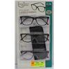 Image 1 : FOSTER GRANT LADIES READING GLASSES 3 PACK +1.75