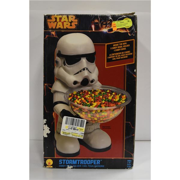 VINTAGE STAR WARS STORMTROOPER CANDY BOWL
