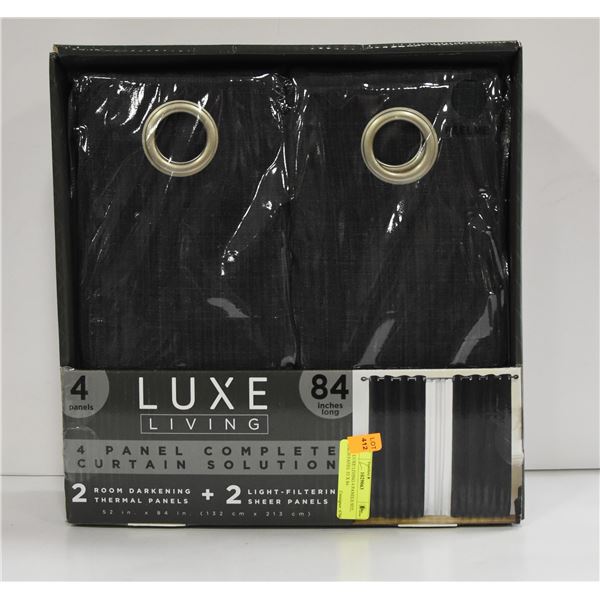 NEW LUXE LIVING 4 PANELS SET