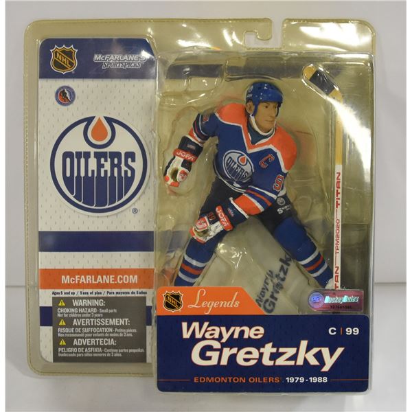 MCFARLANE OILERS WAYNE GRETZKY LEGENDS SERIES 1