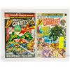 Image 1 : MARVELS GREATEST COMICS #37 & #78